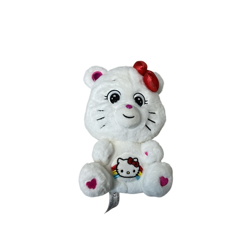 Hello Kitty White Plush 12 Inch Red Bow Stuffed Animal Sanrio
